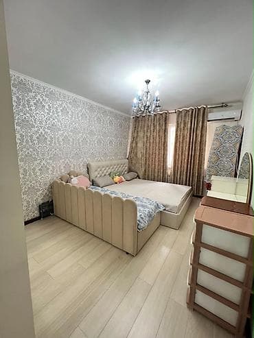 Продажа квартир: 2 комнаты, 68 м², Тунгуч мкр Элитка, 4 этаж, Евроремонт — 5