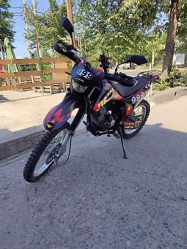 70 сом: Эндуро-мотоцикл JIANG (наклейки 999), класс легкий dual-sport — 2