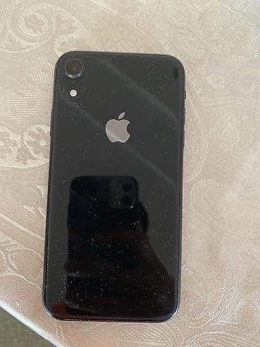 IPhone Xr, Б/у, 64 ГБ, Черный, 76 %