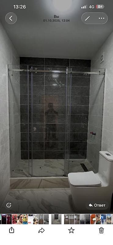 оргстекло бу: Продам стекло для душевой кабины после демонтажа.В отличном — 1