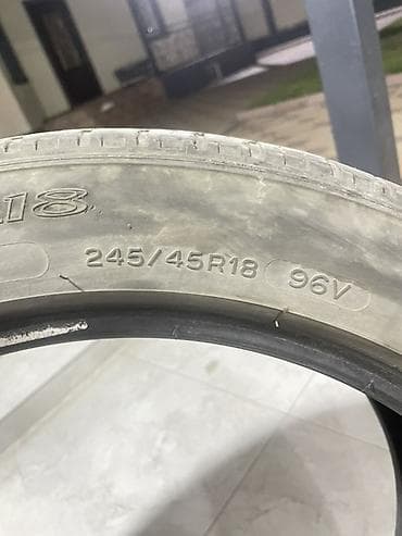 Шины 245 / 45 / R 18, Лето, 1 шт, Легковые, Michelin at lalafo.kg Шины 245 / 45 / R 18, Лето, 1 шт, Легковые, Michelin
