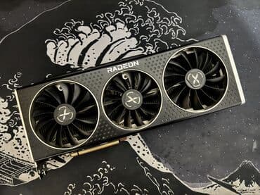 Видеокарта, Б/у, AMD, Radeon RX, 16 ГБ, Для ПК