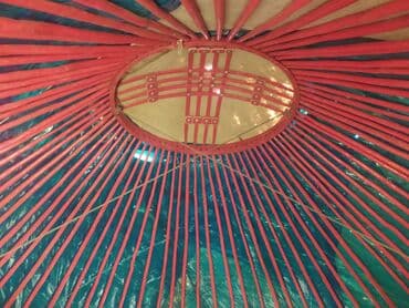 Спорт жана хобби: Боз үйлөр сатылат, Каркасы Жыгач, 70 баш, Диаметри: 5.5 метр — 7