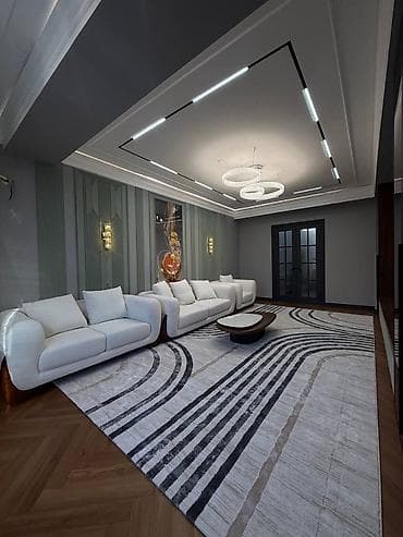 Недвижимость: 2 комнаты, 80 м², Асанбай мкр 14 этаж, Евроремонт — 1