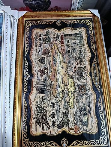 большие рамки для картин: Настенные картины в рамах размер35х60см. - Декоративные — 5