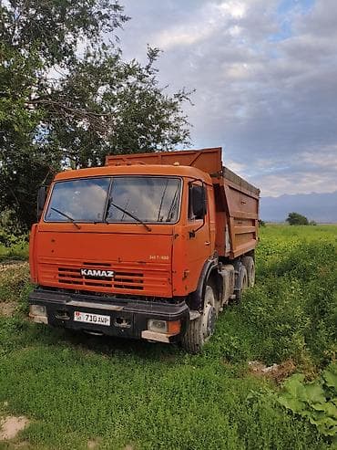 Строительное оборудование: КАМАЗ самосвал 6x4, серия (визуально), оранжевый Основные — 4