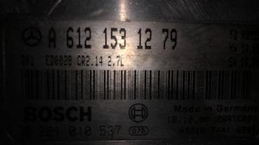 cdi: Mercedes-Benz W210 Millenium, v-2.7 cdi, блок управления двигателем с — 2