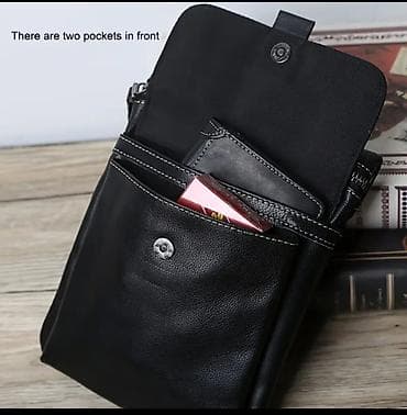 Барсетки: Барсетка, Материал: Натуральная кожа, Новый — 4