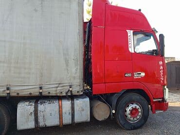 фура тягач вольво: Тягач, Volvo, 2001 г., Тентованный — 9