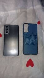 самсунг телефон бу: Samsung Galaxy S21 5G, Колдонулган, 256 ГБ, түсү - Кара, 2 SIM — 5