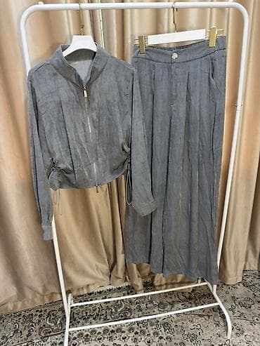 Шым менен костюм, Палаццо, Зыгыр lalafo.kg да Шым менен костюм, Палаццо, Зыгыр