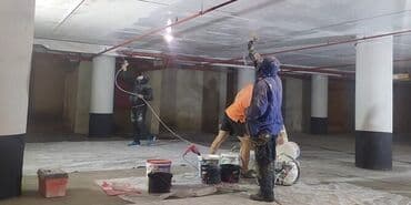 покраска стен водоэмульсионной краской цена за м2: Покраска наружных стен, Покраска стен, Покраска потолков, На водной основе, На масляной основе, Больше 6 лет опыта — 2