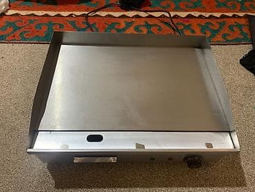 ıphone 12: Электрический настольный гриль-планча из нержавеющей стали - Плоская — 1