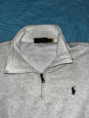 Толстовки: Мужская толстовка, L, Polo Ralph Lauren, Новый, цвет - Серый, Бесплатная доставка — 2