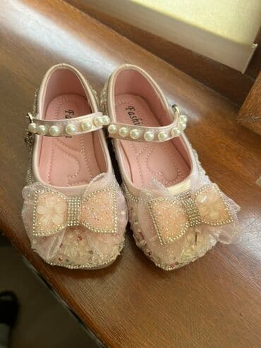 косметика для маленьких девочек: Детские туфли-балетки для девочки - Размер: 27 (маркировка на — 1