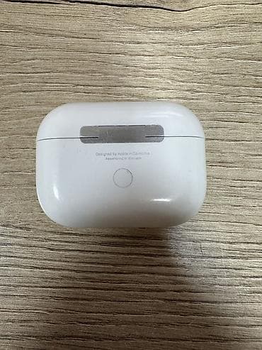 charge 5: Беспроводные вакуумные наушники, Apple, AirPods Pro, Б/у — 1