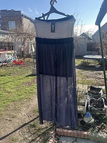 Повседневное платье, Турция, Лето, Длинная модель, Трикотаж at lalafo.kg Повседневное платье, Турция, Лето, Длинная модель, Трикотаж