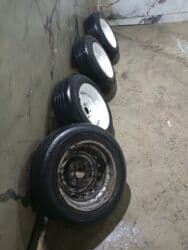 куплю шины бу бишкек: Колеса в сборе R <13, Б/у, Комплект, Железные, отверстий - 4 — 3