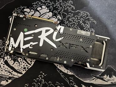 блоки питания 1: Видеокарта, Б/у, AMD, Radeon RX, 16 ГБ, Для ПК — 2