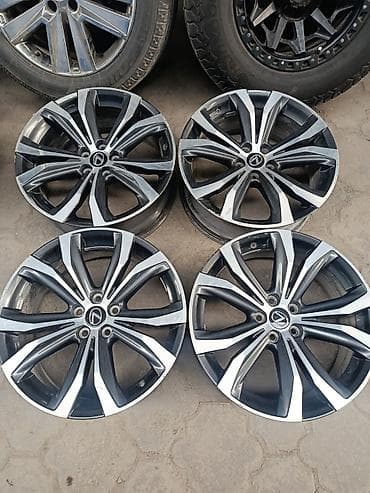 Литые Диски R 20 Lexus, Комплект, отверстий - 5, Б/у at lalafo.kg Литые Диски R 20 Lexus, Комплект, отверстий - 5, Б/у