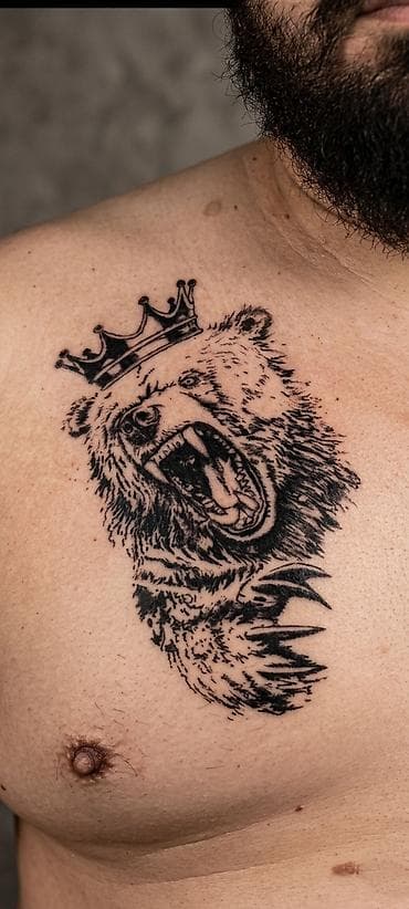 спина: Цветные татуировки, Черно-белые татуировки, Коррекция татуировок | С выездом на дом, Консультация — 6