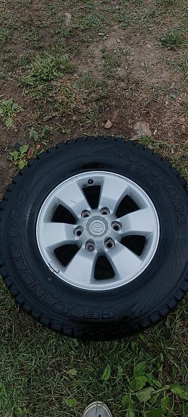 колосо: Дөңгөлөктөр монтажда 265 / 70 / R 16, Кыш, Колдонулган, Комплект, Жол тандабастар (АТ/МТ), Куйма, тешиктери - 6 — 2