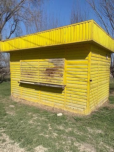 дордой контейнеры: Передвижной торговый киоск (павильон) из металла, окрашен в яркий — 1