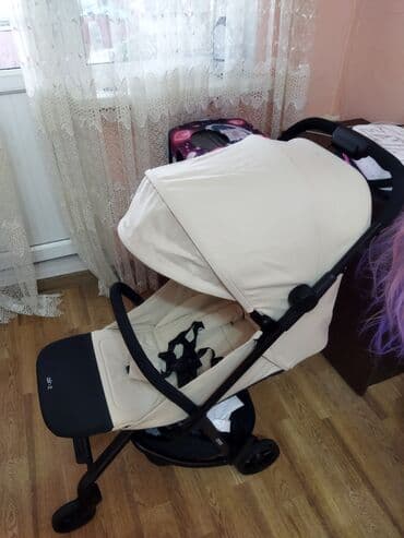 защитник от ветра коляска: Коляска, цвет - Желтый, Б/у — 4