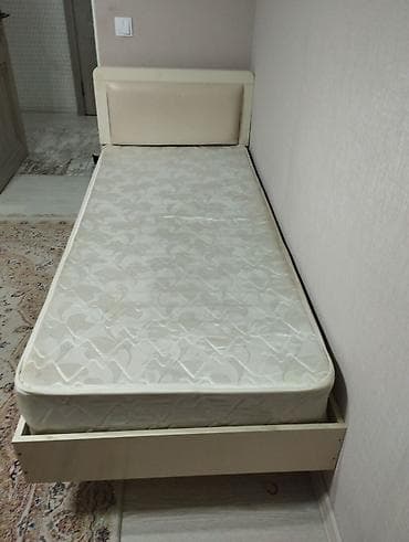 спальныи мешок: Односпальная кровать с матрасом и выдвижными ящиками - Тип — 1