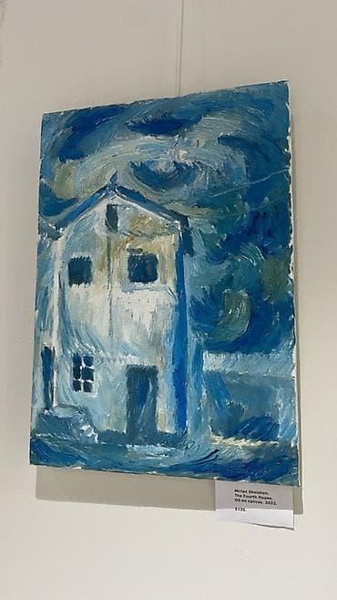 Картина “The Fourth House” Автор: Mirian Shishchen Техника: масло