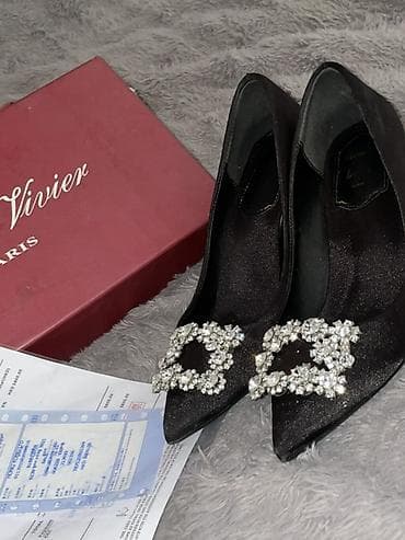 очки 5 в 1: Туфли, 36.5, 37, Б/у, цвет - Черный — 3