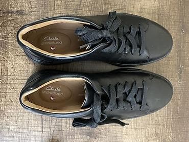 clark: Clarks Unstructured Un Costa Lace — классические кожаные кеды - — 3