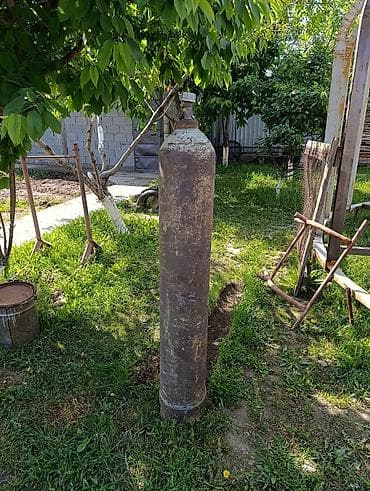 Промышленный газовый баллон, Объем баллона: 40 л, Применение: Сварка и резка