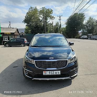 transporter multivan: Kia Carnival: 2015 г., 2.2 л, Автомат, Дизель, Минивэн — 4
