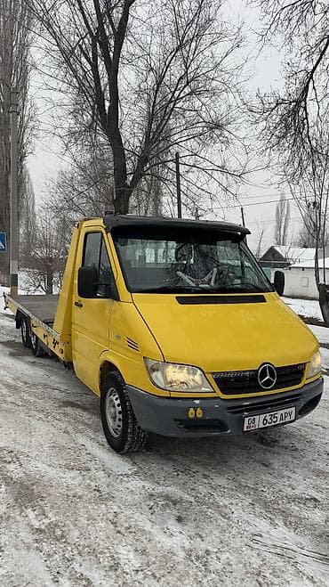 мерседес спринтер эвакуатор: Эвакуатор, Mercedes-Benz, 2005 г., Ломаная — 1