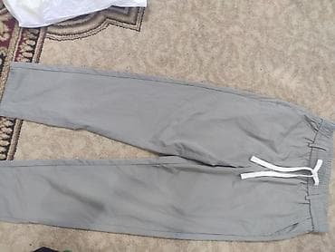 nike tech flecee: Мужские брюки и джинсы (подборка) 1) Брюки-джоггеры, серо-голубые: - — 3