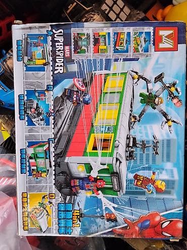 Детский мир: Конструктор «SUPERSPIDER» 4-in-1, арт. MG611D - Тематика: супергерои — 2
