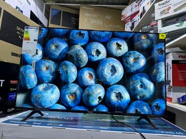 коммутатор: 4K телевизор Hisense 43A6BG Основные характеристики Тип телевизор — 30