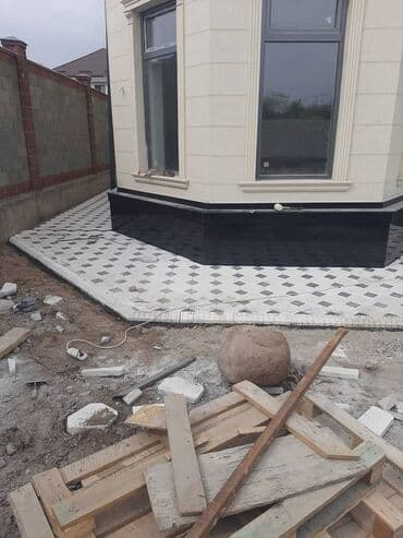 кафельная резка: Укладка тротуарной плитки под ключ стаж более 10 лет цена от 350 до — 9