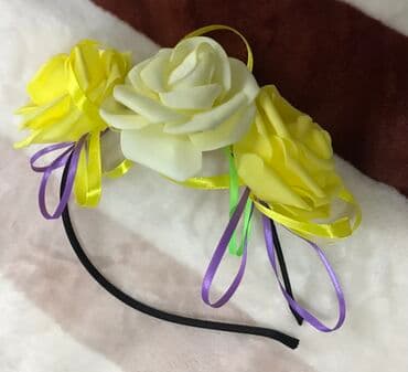 платье дордой: Детское платье, цвет - Желтый, Новый — 3