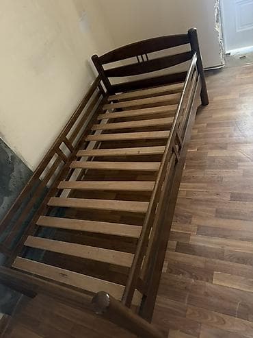 Кровати: Односпальная кровать, Каркас без матраса, длина - 195 см — 3