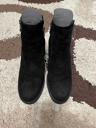 Сабо: Сапоги зимние (LION) Размер 37 Натуральная замша и мех натуральный — 2