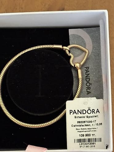 Бижутерия: Браслет Pandora - Артикул: 582257C00-17 - Тип: браслет-основа для — 1