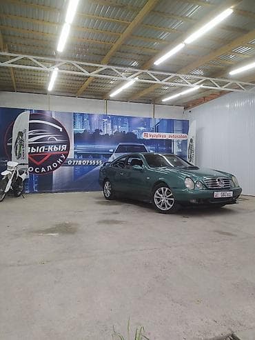 Унаа: Mercedes-Benz CLK-Class: 1999 г., 3.2 л, Автомат, Бензин, Купе — 9