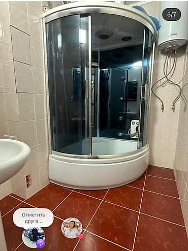 osh flat: 2 комнаты, 68 м², Средний Джал 106 серия улучшенная, 6 этаж, Евроремонт — 6