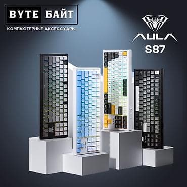 ajazz aj199: Клавиатура, Проводное, Bluetooth подключение, Размер: 65% — 4