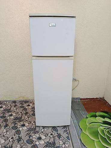 Холодильник Midea, Б/у, Двухкамерный, De frost (капельный), 55 * 155 * 60 at lalafo.kg Холодильник Midea, Б/у, Двухкамерный, De frost (капельный), 55 * 155 * 60