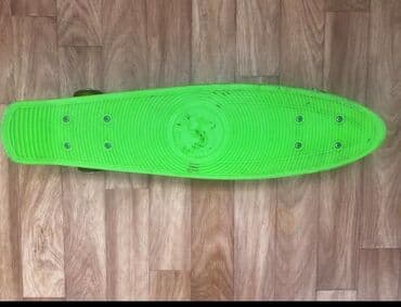 теннисные ракетки настольные: Яркий пенни борд неонового зеленого цвета, идеально подходящий для — 2