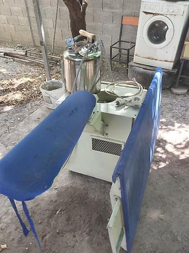 Промышленный гладильный стол с парогенератором ( Почти новая at lalafo.kg Промышленный гладильный стол с парогенератором ( Почти новая
