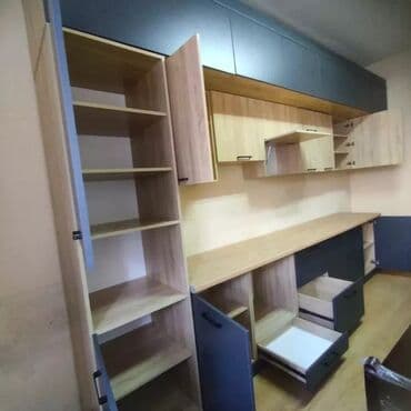 реставрация кухонной мебели бишкек: Кухня в стиле хай-тек 
На заказ — 2